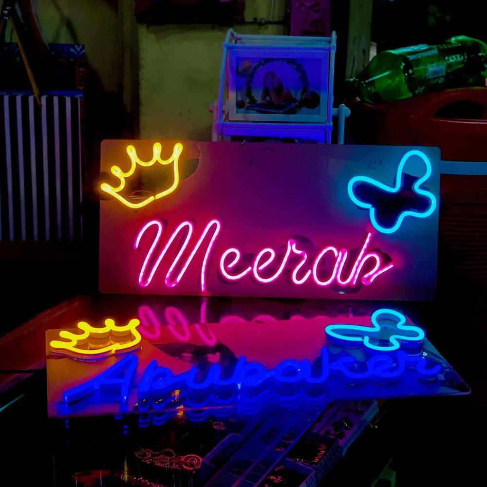 Customized Neon Sign 1 Name – Personalized LED Wall Light for Home & Gifts - Armaan Collection