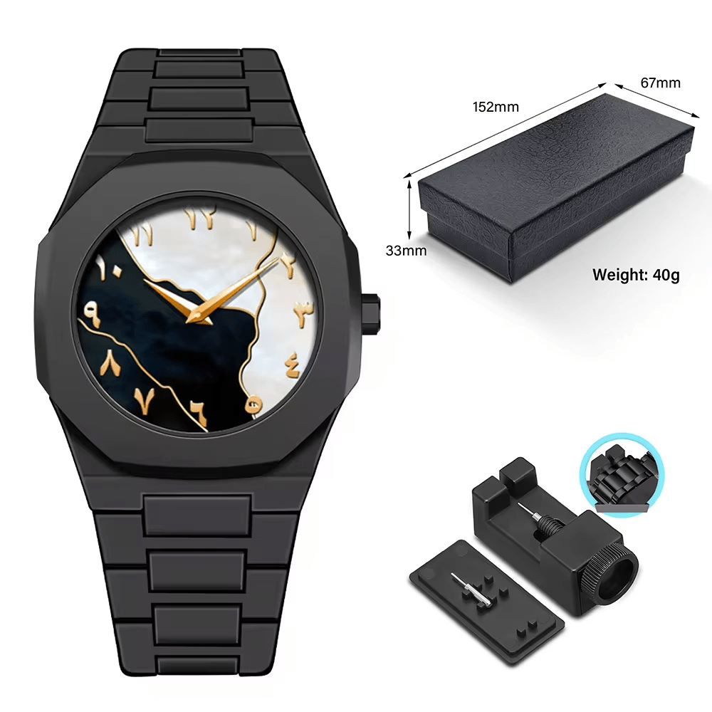 Aura Arabic Watch for Men Montre Reloj - Armaan Collection