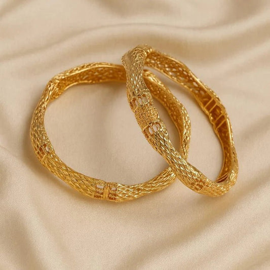 Kara Pair - 74 (Golden) - Armaan Collection